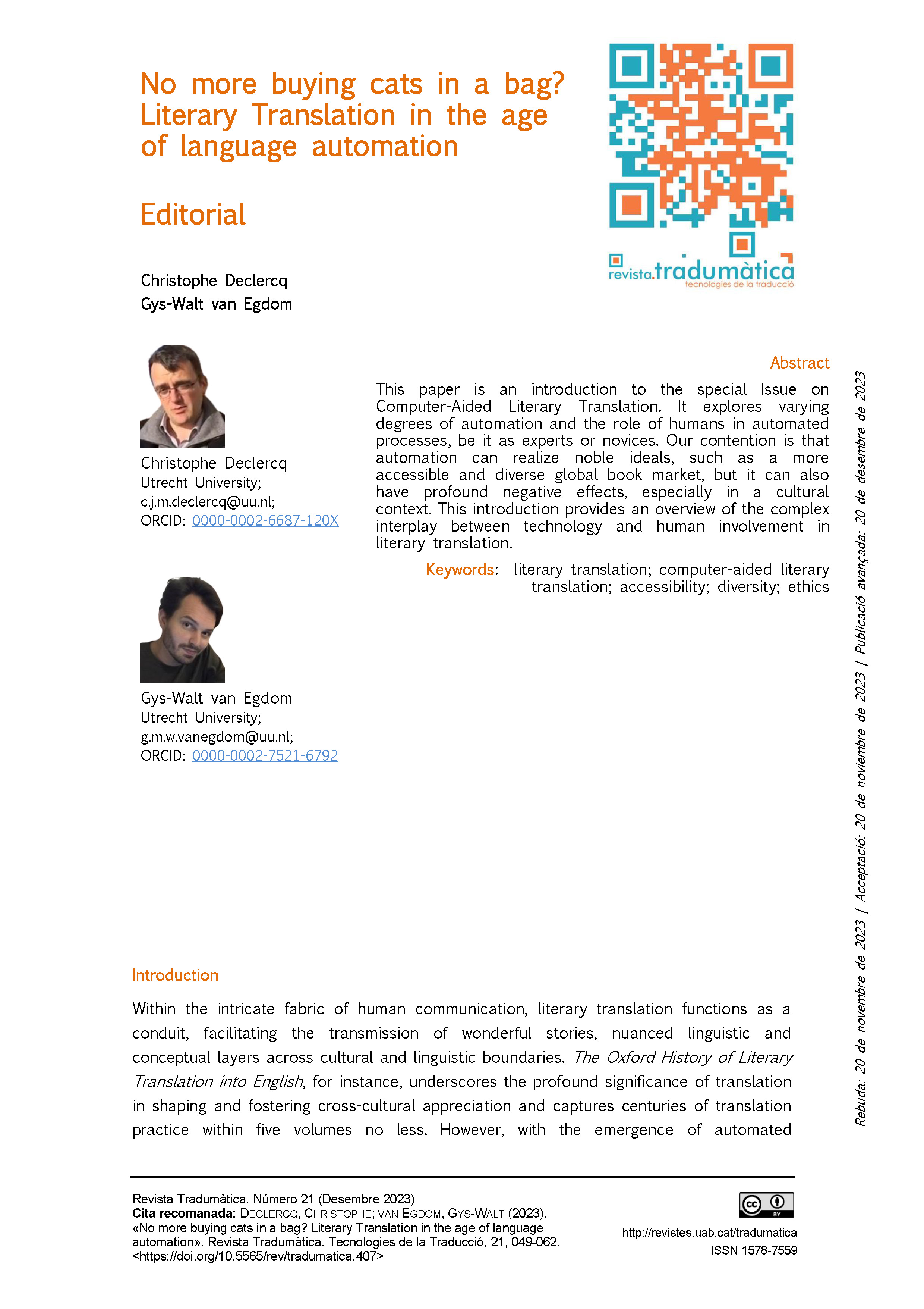 Tradumàtica no. 21
